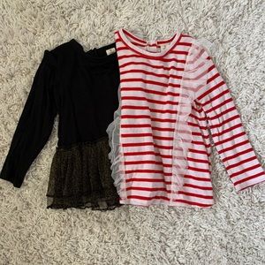 Baby girls Tucker and Tate tops size 24 months